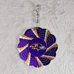 Baltimore Ravens Logo NFL Geo Spinner 4"